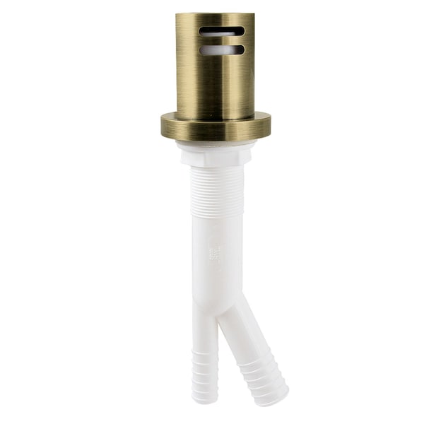 Dishwasher Air Gap, Antique Brass